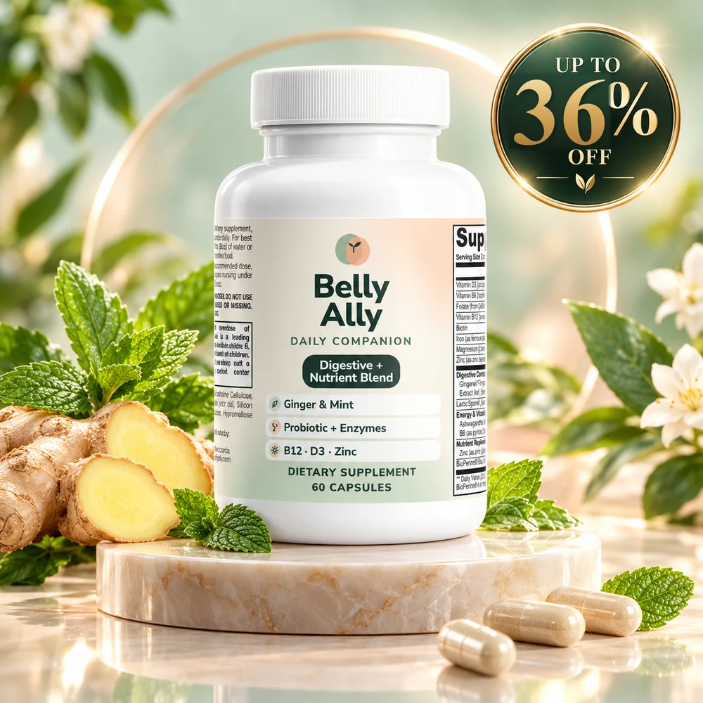 Belly Ally Daily Companion, 60 capsules